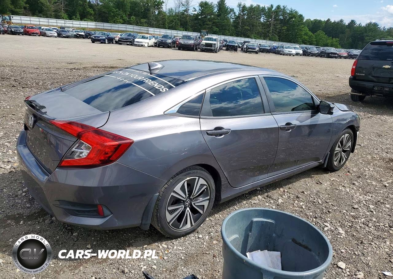 2018 Honda Civic Ex VIN:JHMFC1F30JX036027 - 3