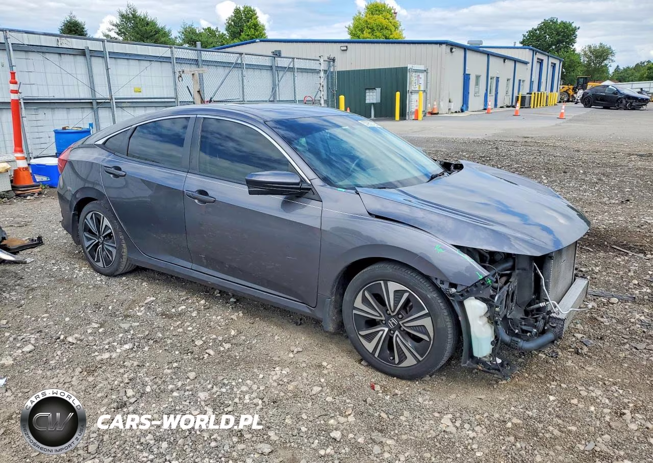 2018 Honda Civic Ex VIN:JHMFC1F30JX036027 - 4