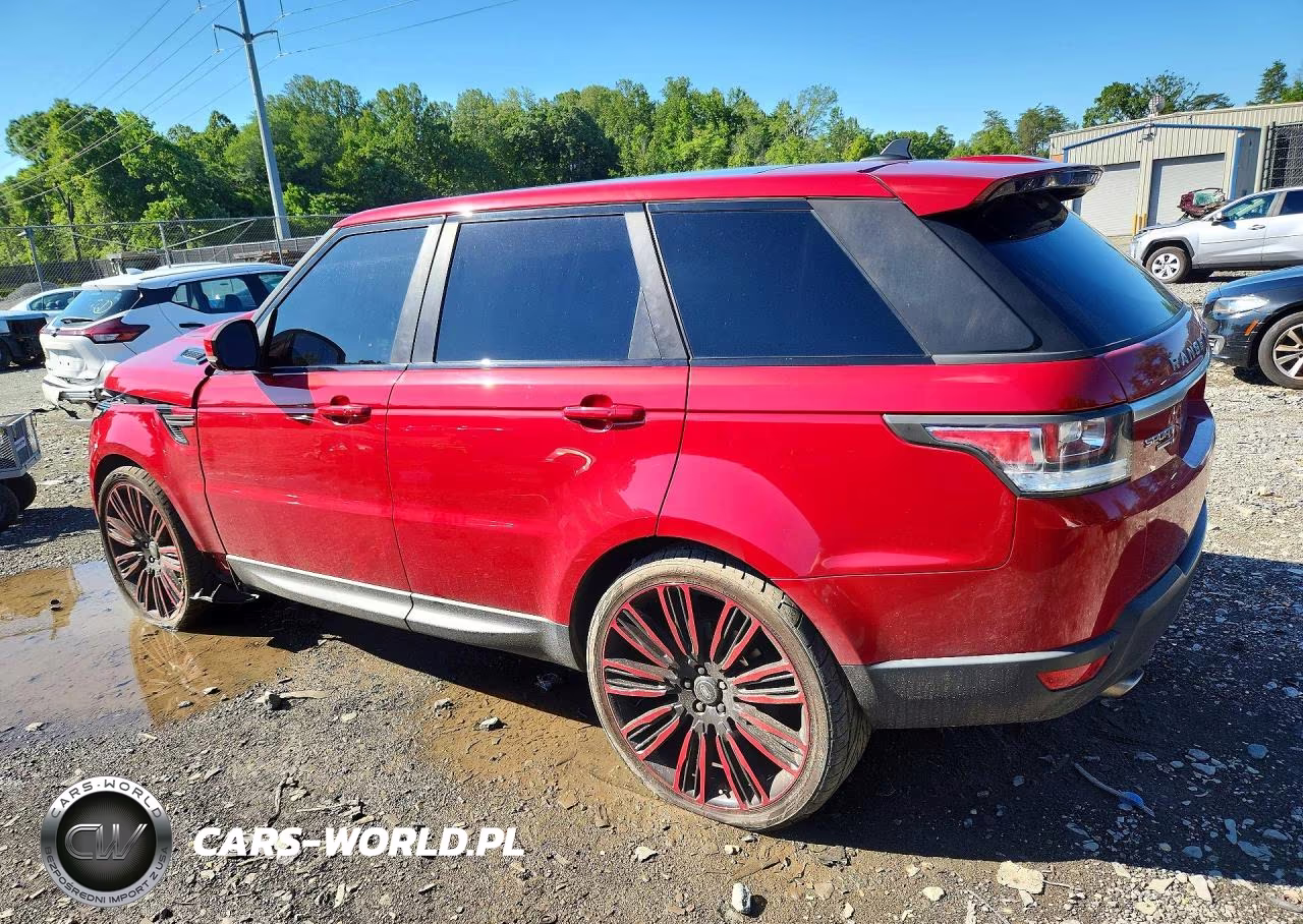 2016 Land Rover Range Rover Sport Se VIN:SALWG2PF0GA114928 - 2