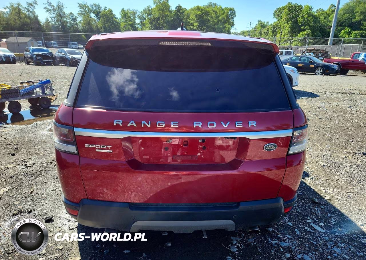 2016 Land Rover Range Rover Sport Se VIN:SALWG2PF0GA114928 - 6