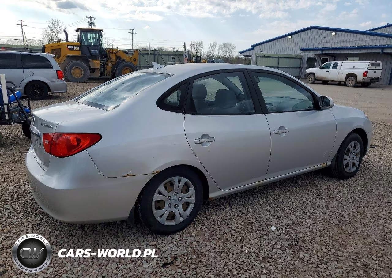 2010 Hyundai Elantra Gls VIN:KMHDU4AD7AU016457 - 3