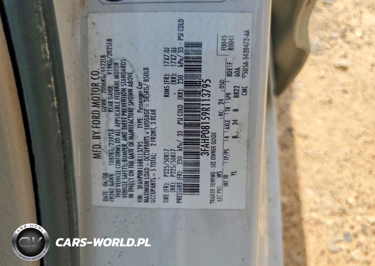 2009 Ford Fusion Sel VIN:3FAHP08159R113795 - 12