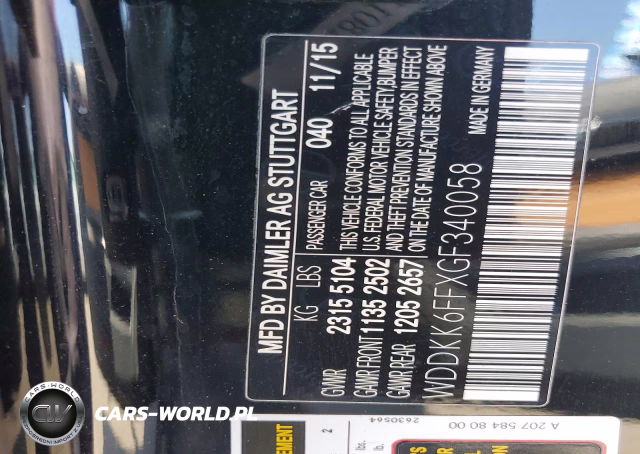 2016 Mercedes-Benz E 400 VIN:WDDKK6FFXGF340058 - 12
