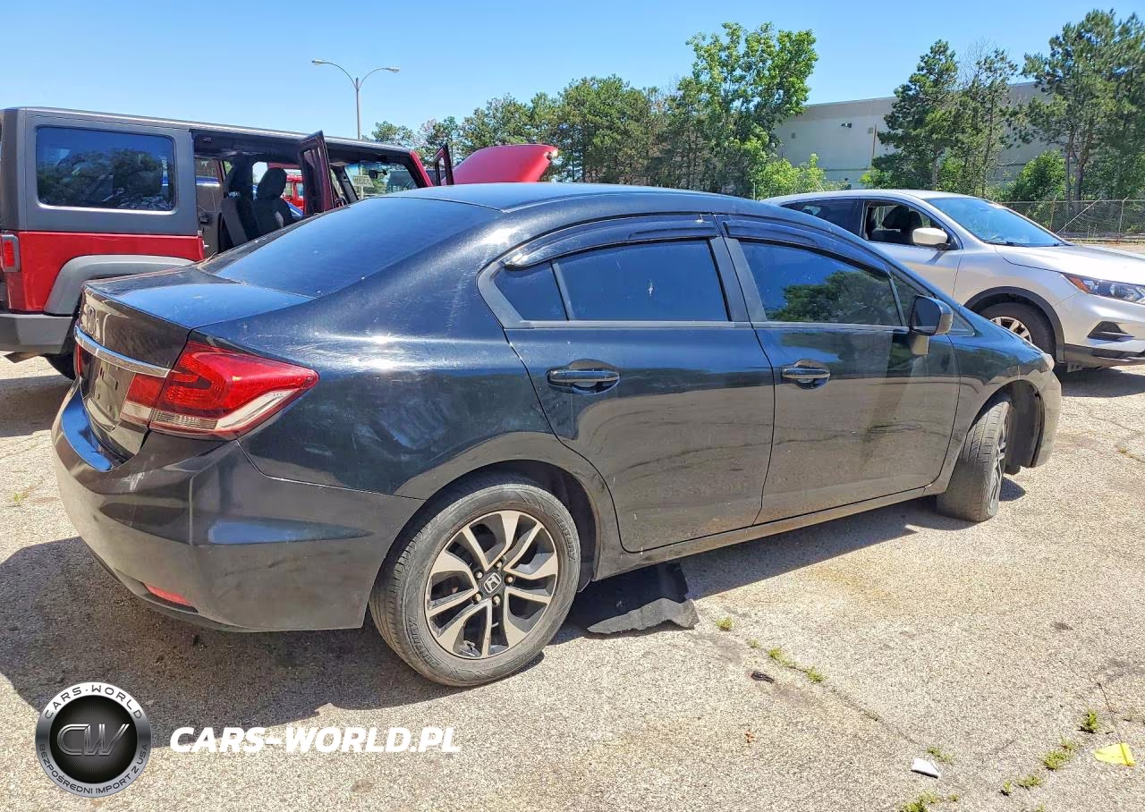 2015 Honda Civic Lx VIN:19XFB2F52FE036534 - 3