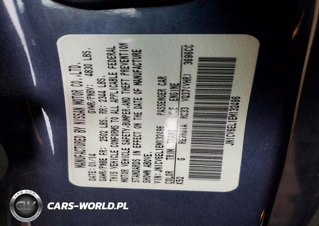 2014 Infiniti Q60 Coupe Base VIN:JN1CV6EL1EM132496 - 12