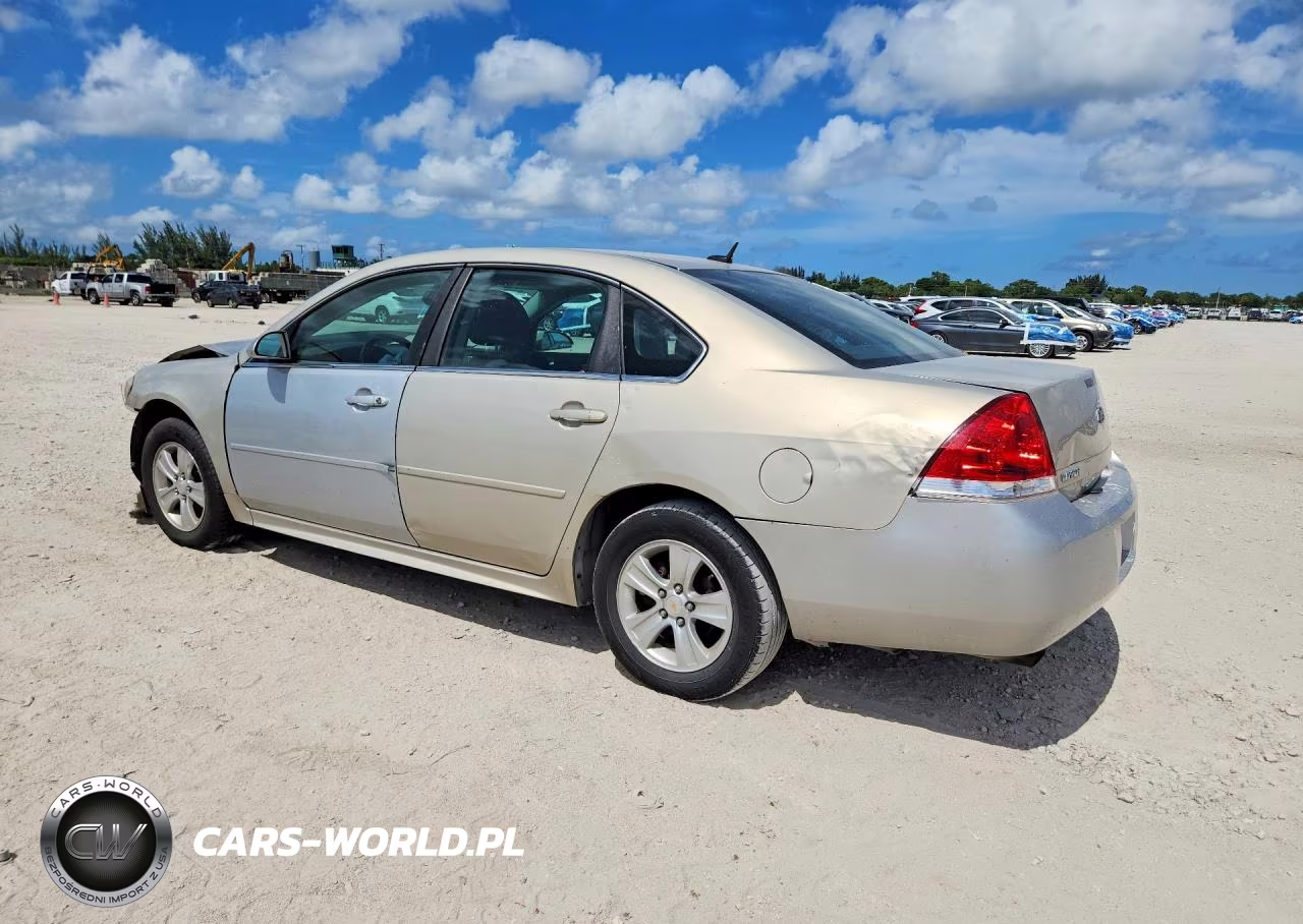 2012 Chevrolet Impala Ls VIN:2G1WF5E30C1324950 - 2