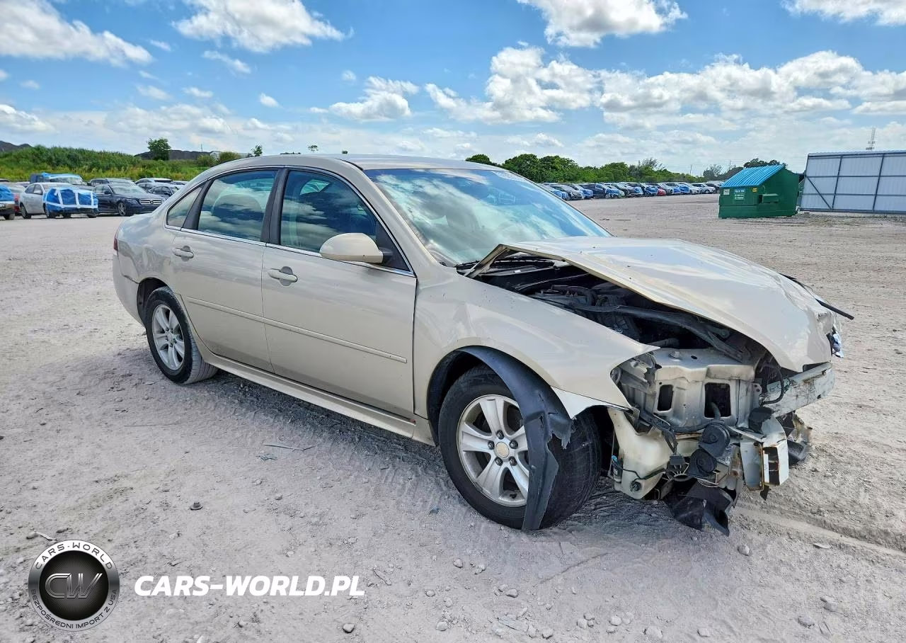 2012 Chevrolet Impala Ls VIN:2G1WF5E30C1324950 - 4