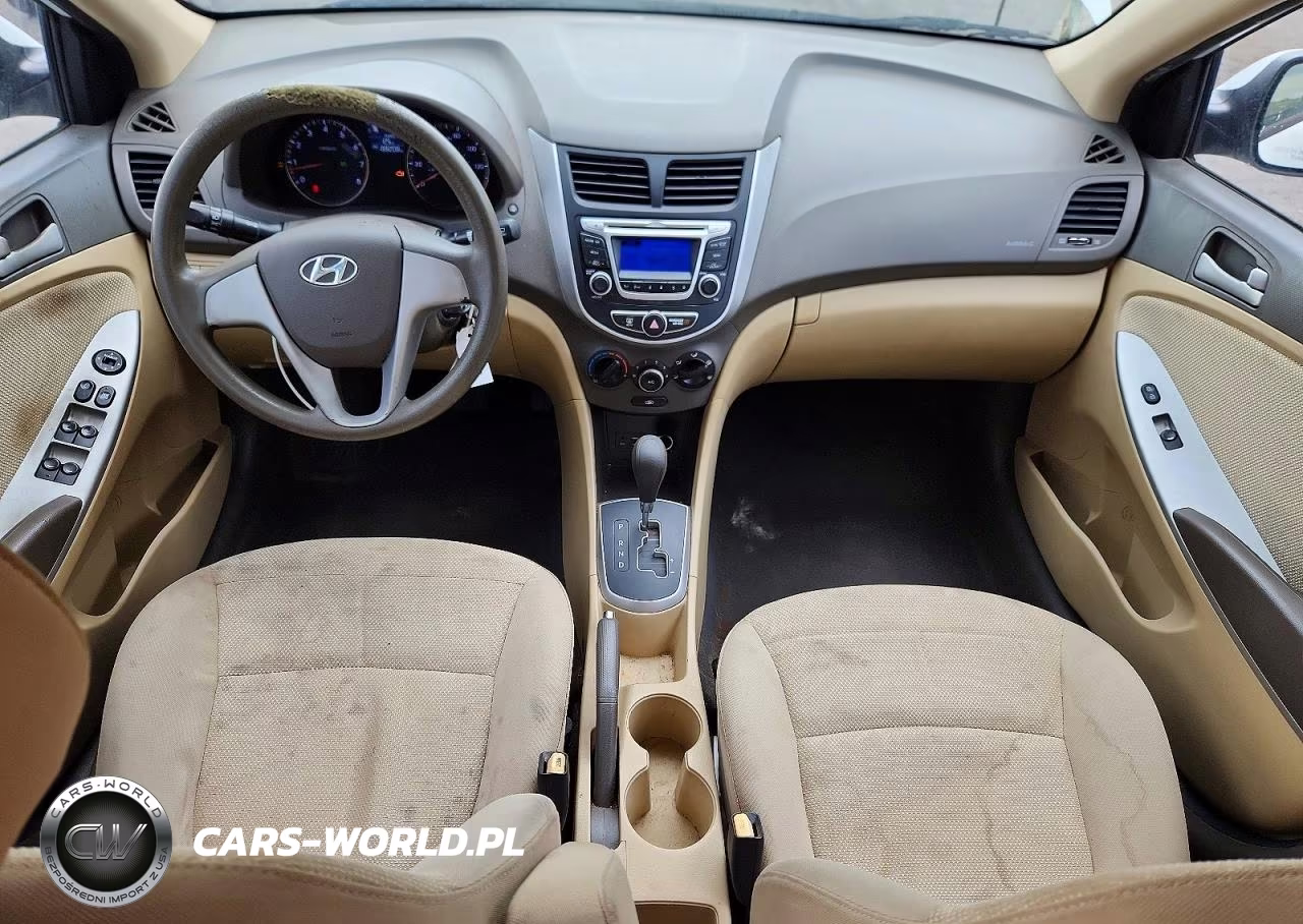 2014 Hyundai Accent Gls VIN:KMHCT4AE4EU715915 - 8
