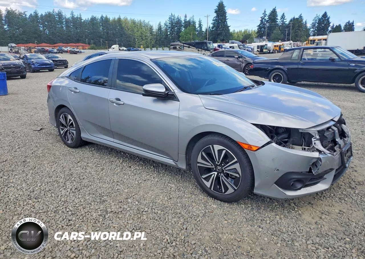 2018 Honda Civic Exl VIN:JHMFC1F79JX039415 - 4
