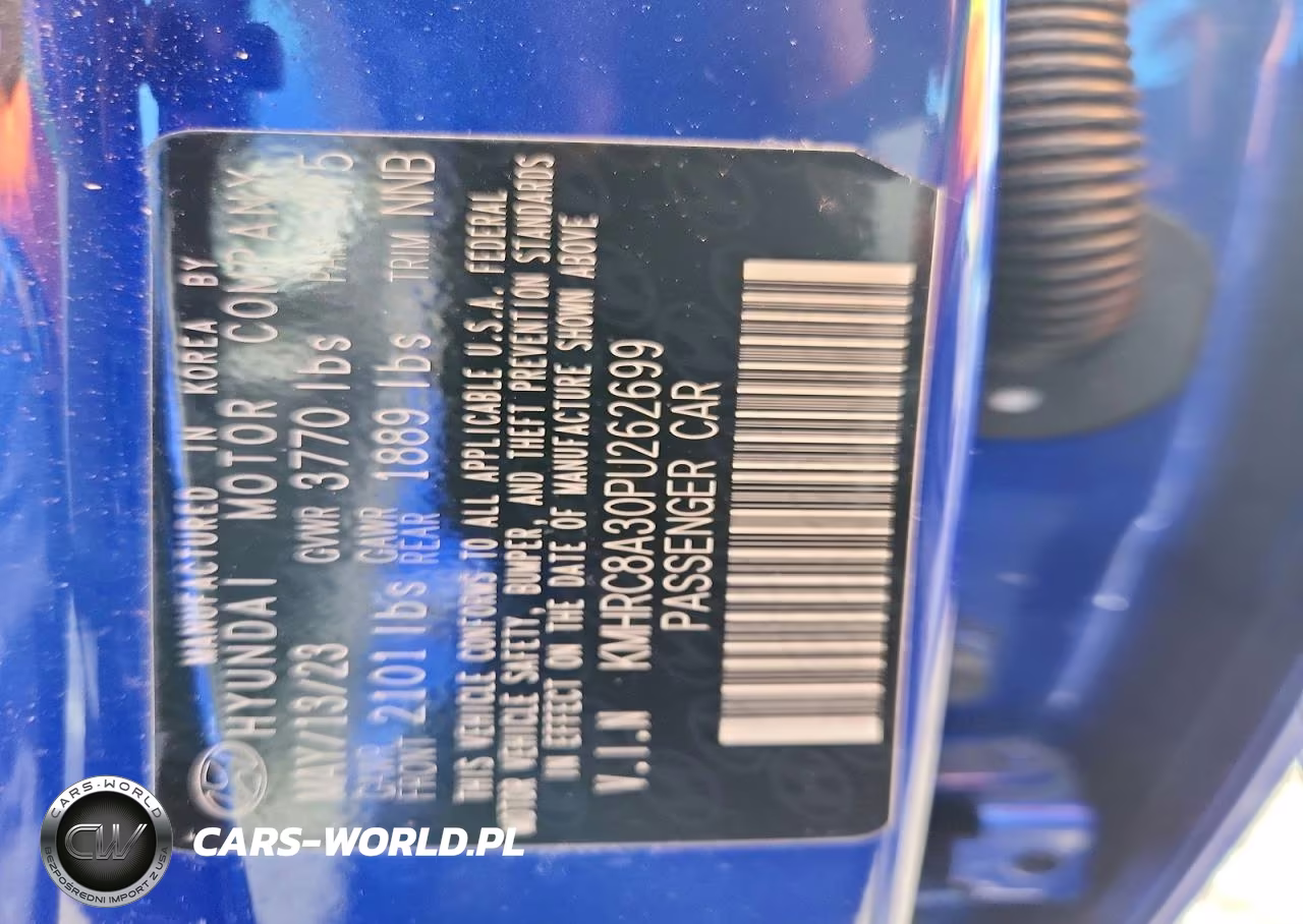 2023 Hyundai Venue Limited VIN:KMHRC8A30PU262699 - 13