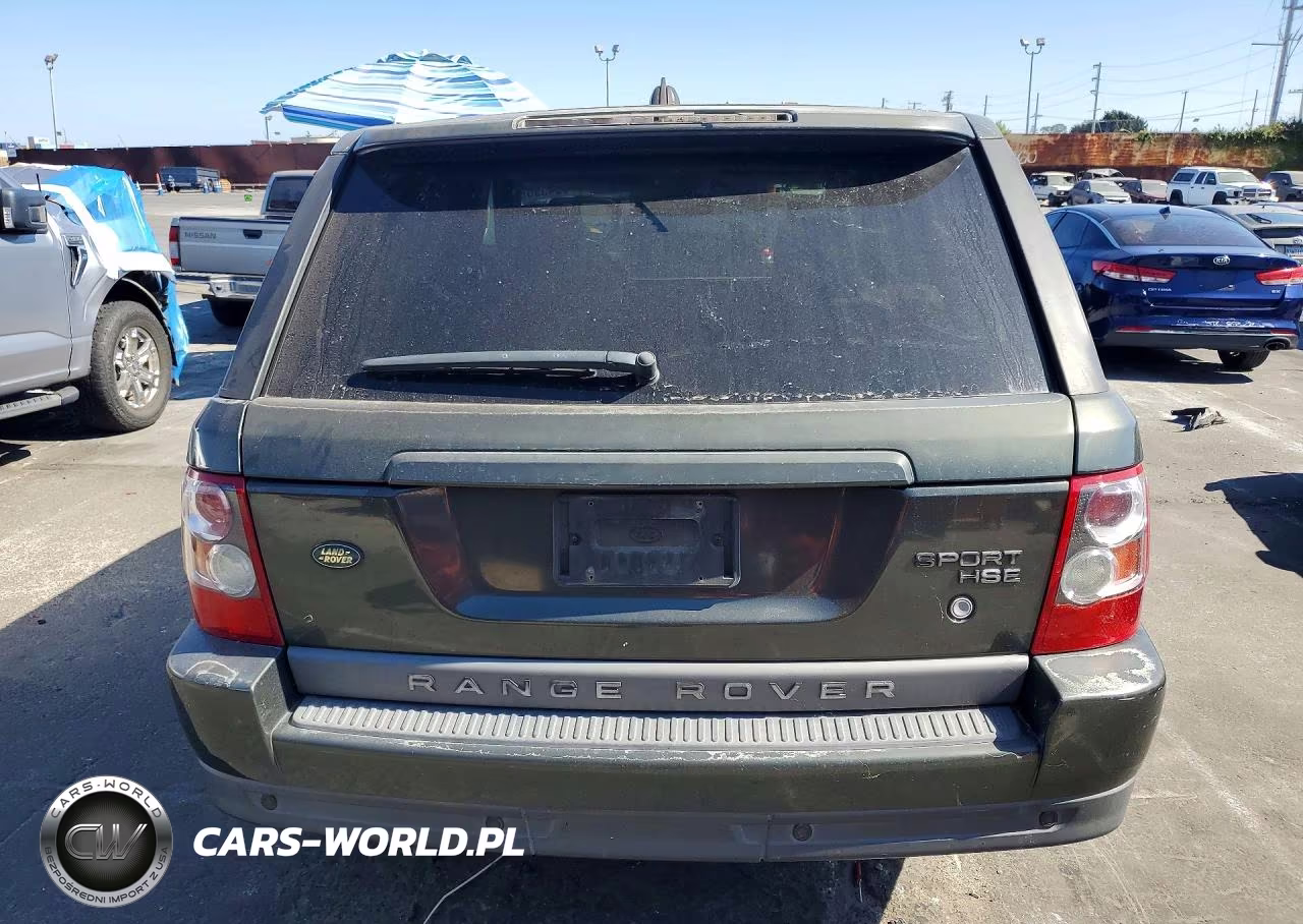 2006 Land Rover Range Rover Sport Hse VIN:SALSF25486A934708 - 6