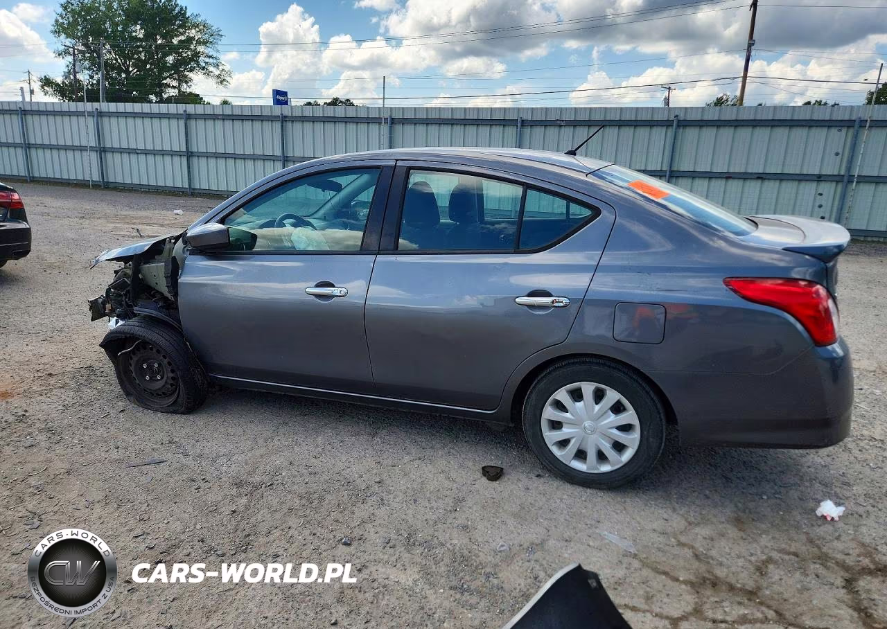 2019 Nissan Versa Sv VIN:3N1CN7AP7KL855189 - 2