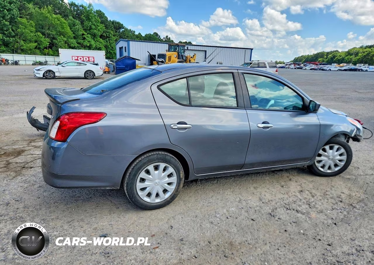 2019 Nissan Versa Sv VIN:3N1CN7AP7KL855189 - 3