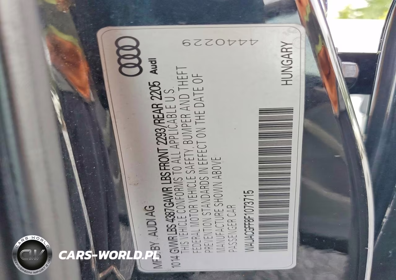 2015 Audi A3 Premium VIN:WAUACGFF8F1073715 - 12