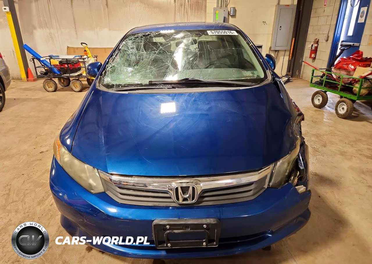 2012 Honda Civic Lx VIN:19XFB2F55CE325256 - 5