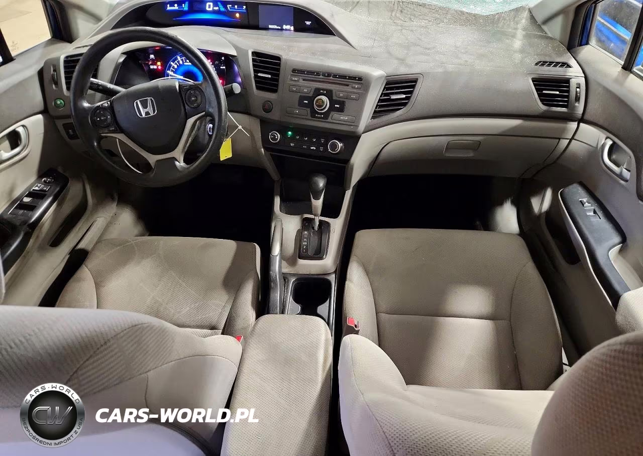 2012 Honda Civic Lx VIN:19XFB2F55CE325256 - 8