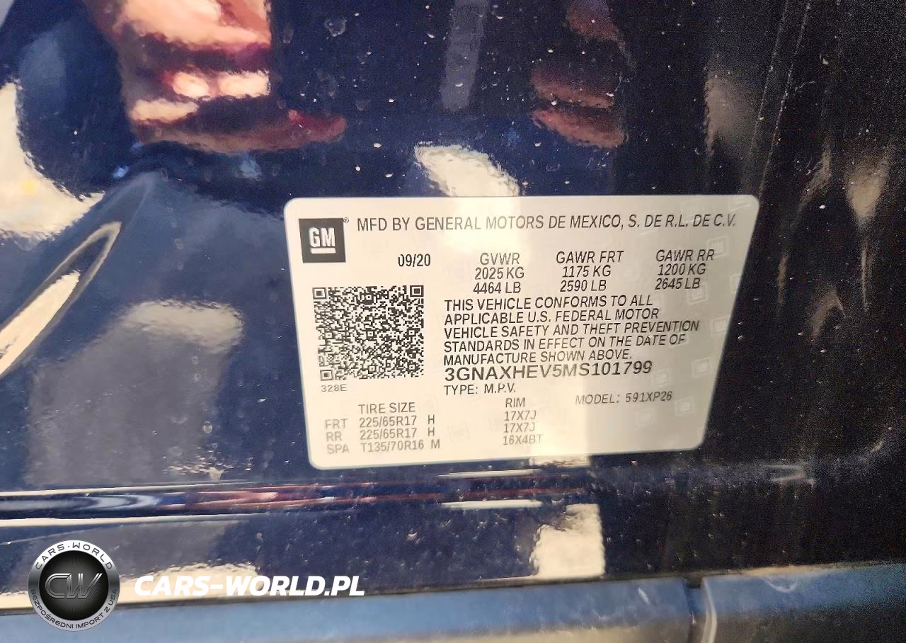 2021 Chevrolet Equinox Ls VIN:3GNAXHEV5MS101799 - 12
