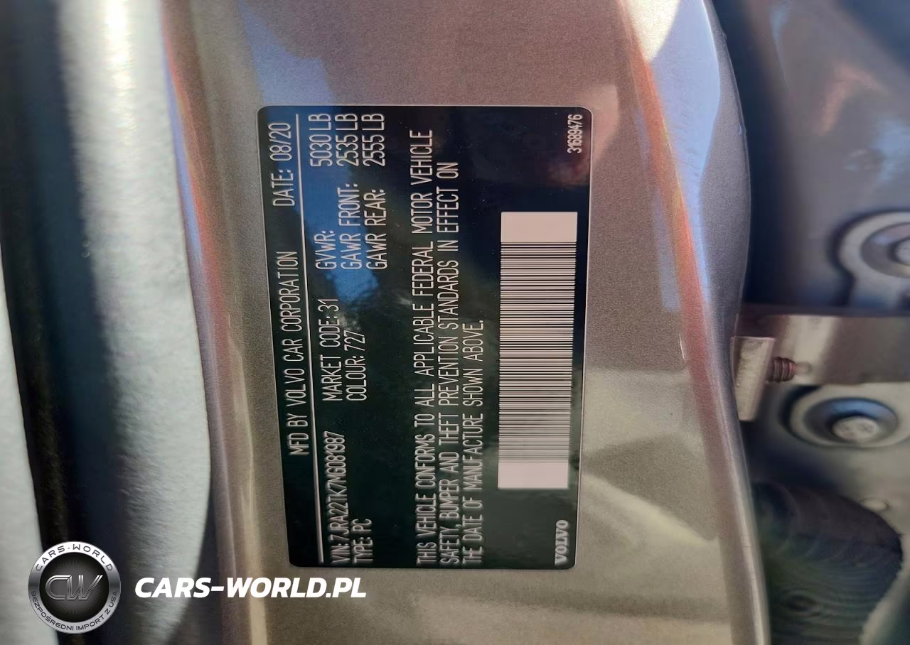 2021 Volvo S60 T6 Momentum VIN:7JRA22TK7MG081987 - 13