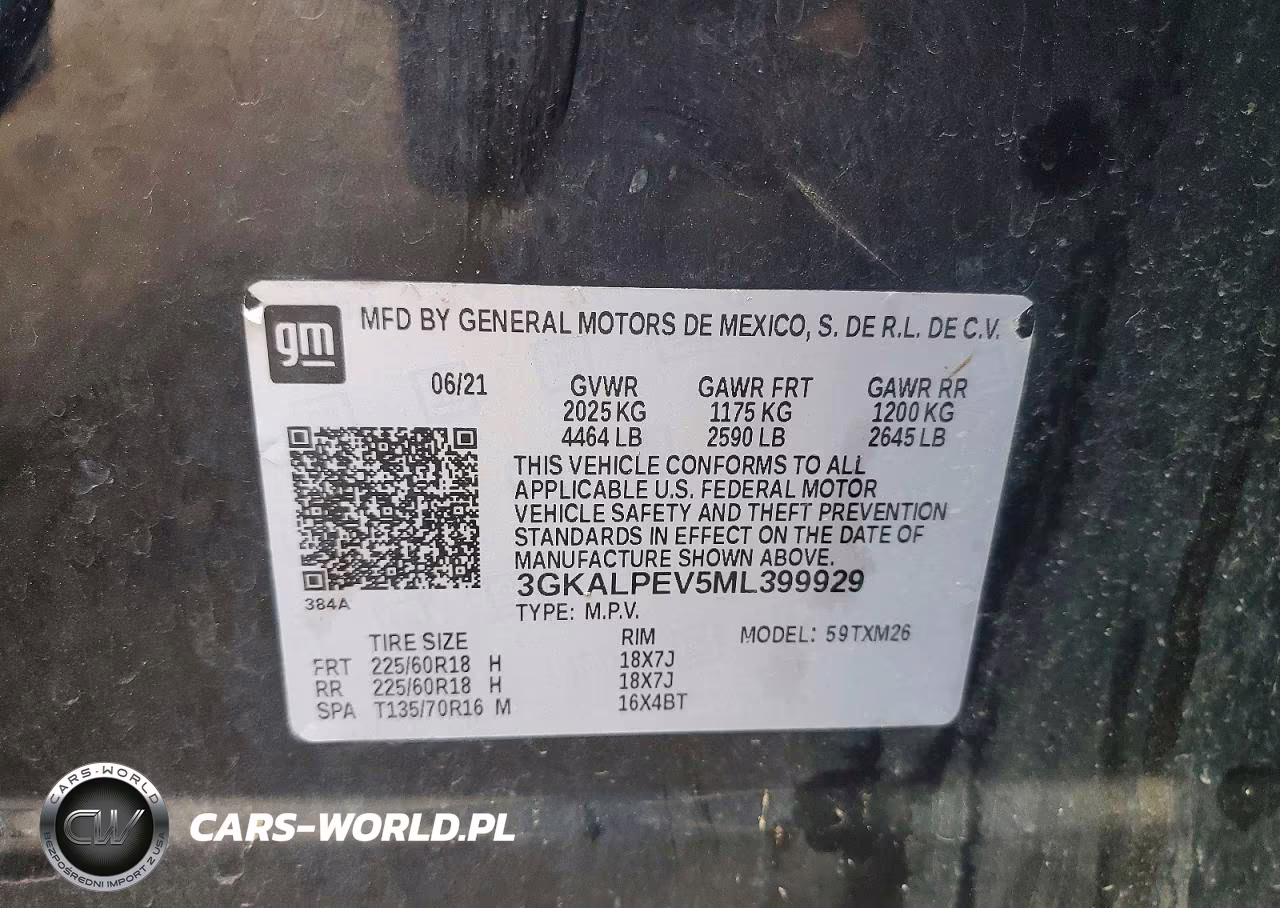2021 GMC Terrain Slt VIN:3GKALPEV5ML399929 - 14
