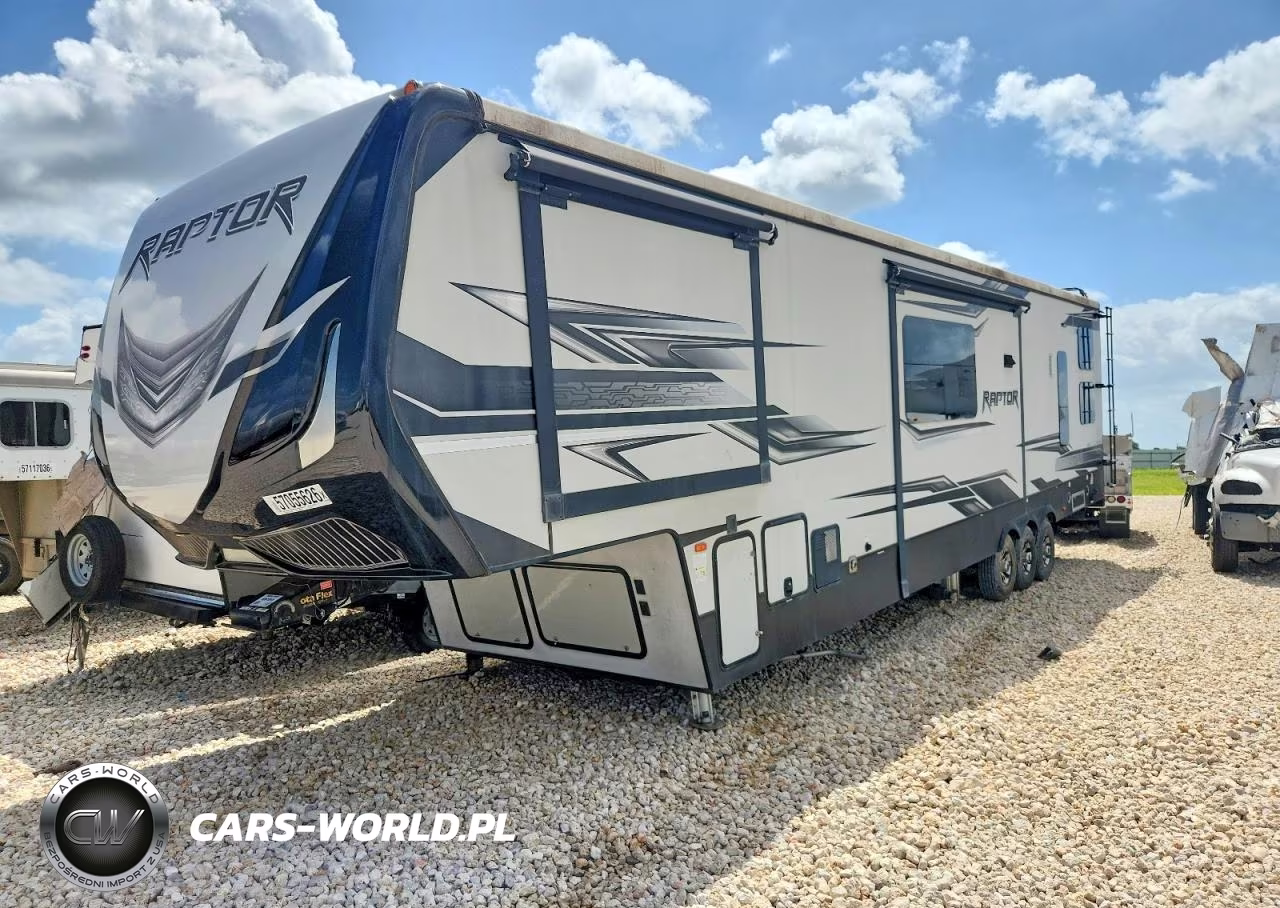 2018 Keystone Raptor Camper VIN:4YDF42532JR800743 - 2