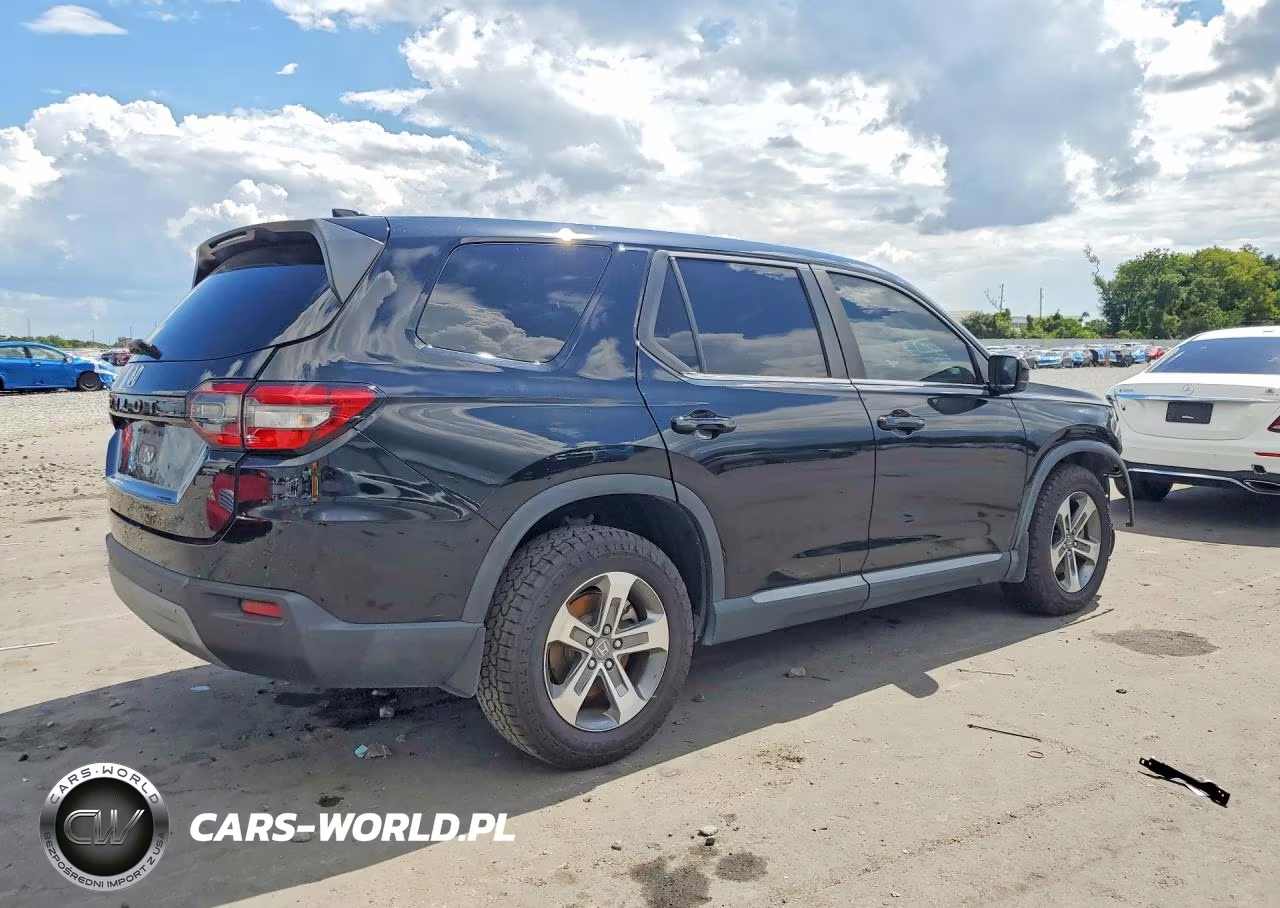 2023 Honda Pilot Exl VIN:5FNYG2H4XPB000519 - 3
