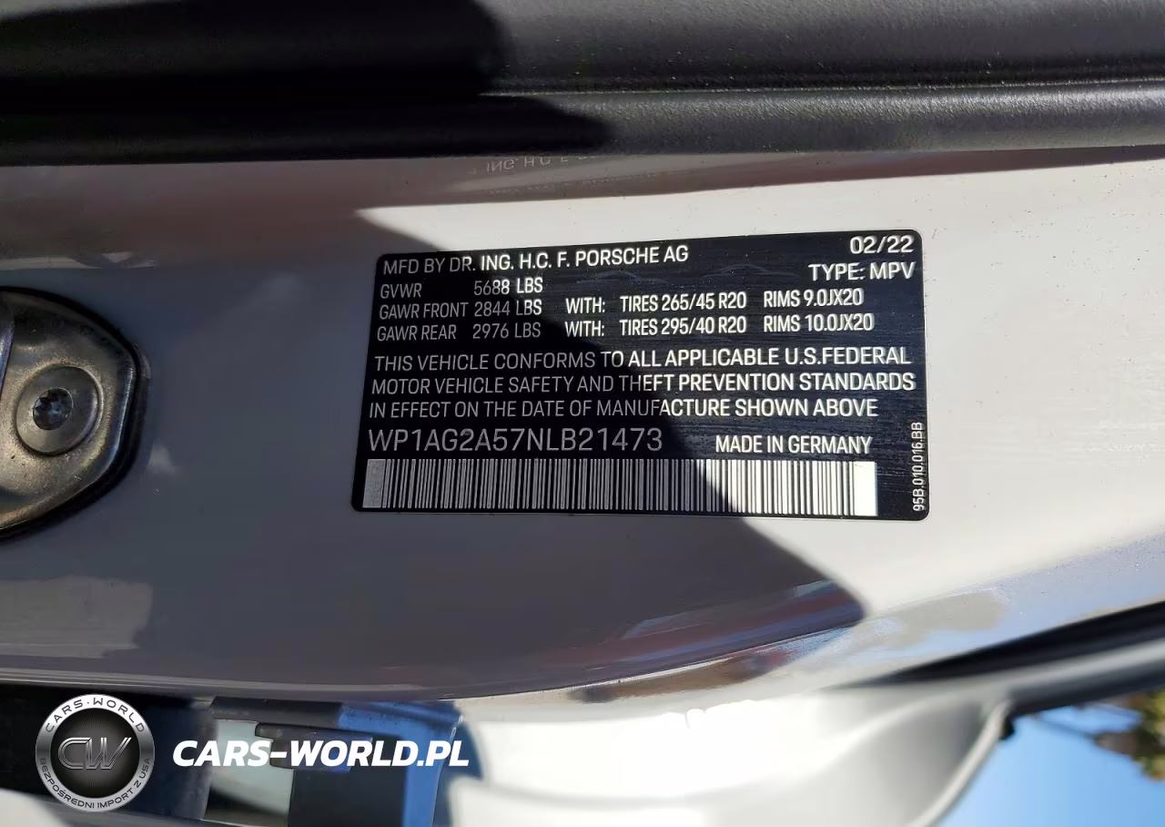 2022 Porsche Macan S VIN:WP1AG2A57NLB21473 - 13