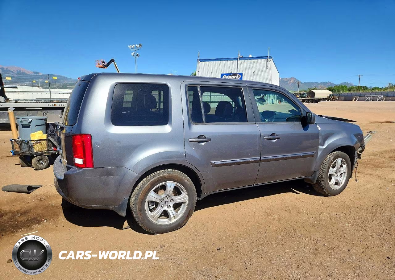2012 Honda Pilot Exl VIN:5FNYF4H52CB060554 - 3