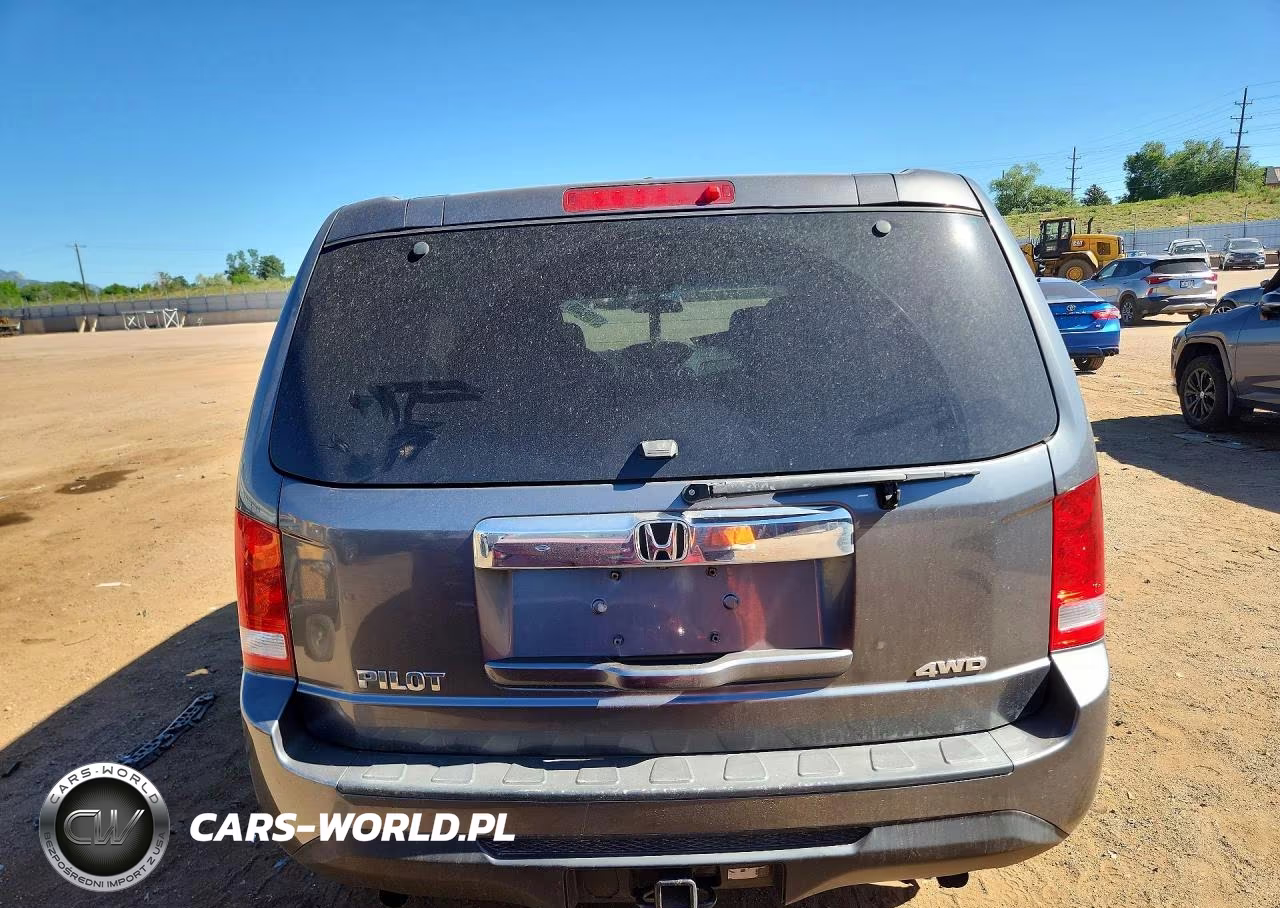 2012 Honda Pilot Exl VIN:5FNYF4H52CB060554 - 6
