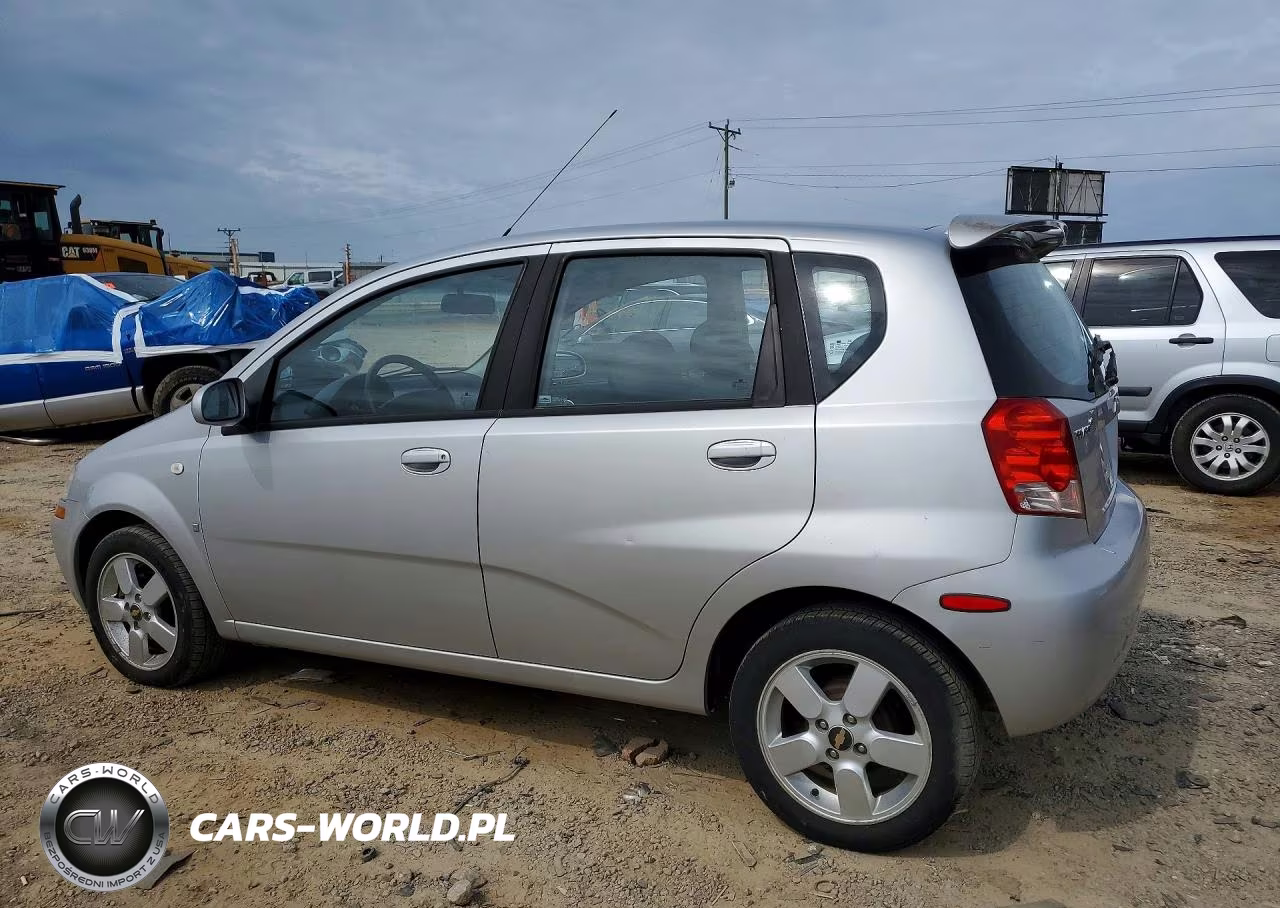 2008 Chevrolet Aveo Base VIN:KL1TD66608B126236 - 2