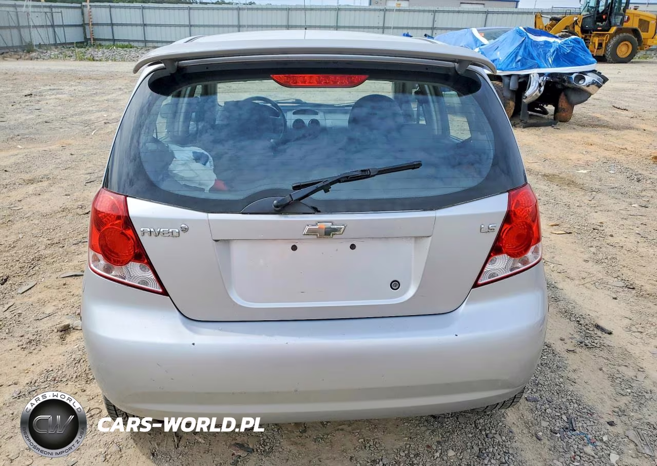 2008 Chevrolet Aveo Base VIN:KL1TD66608B126236 - 6