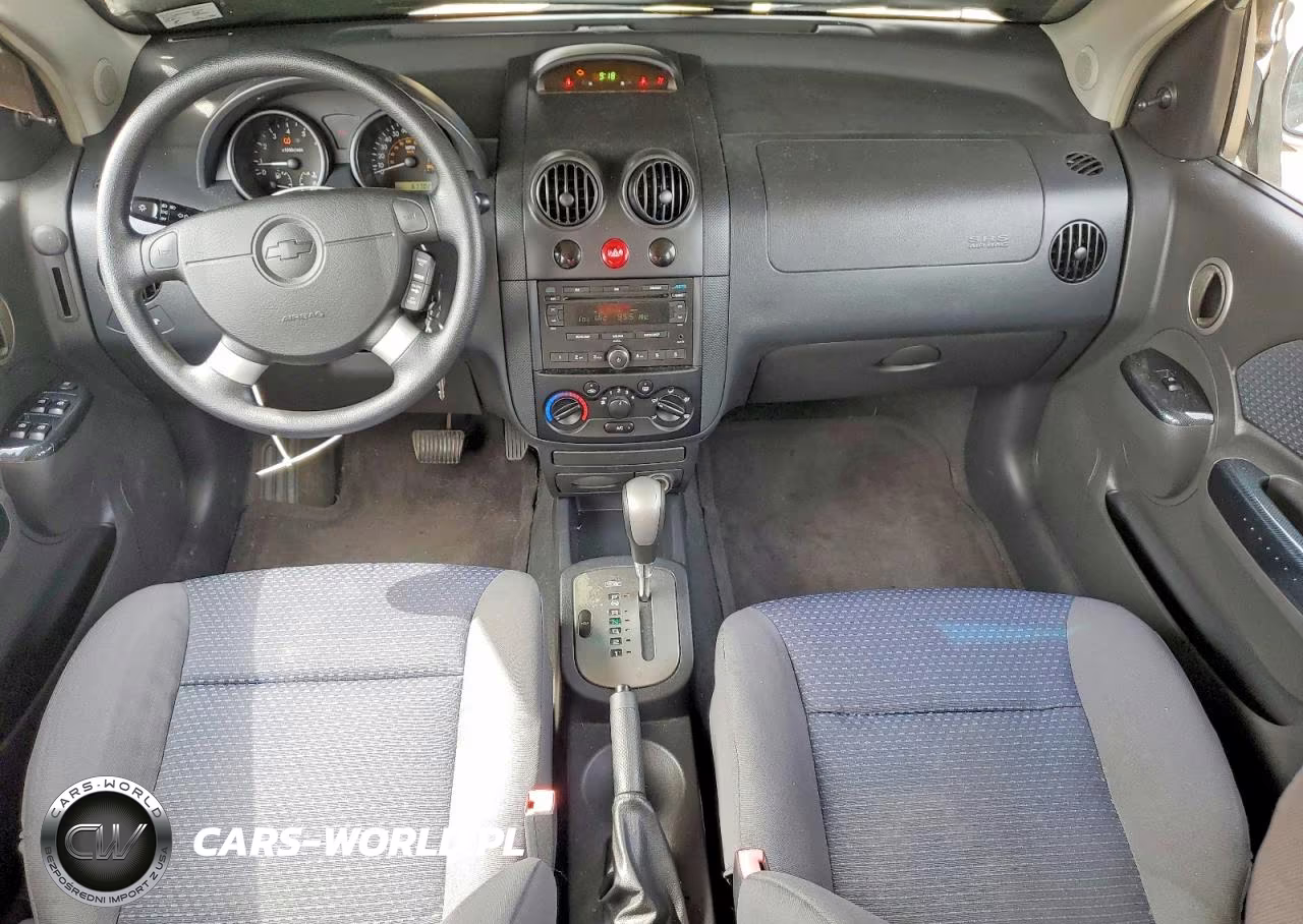 2008 Chevrolet Aveo Base VIN:KL1TD66608B126236 - 8
