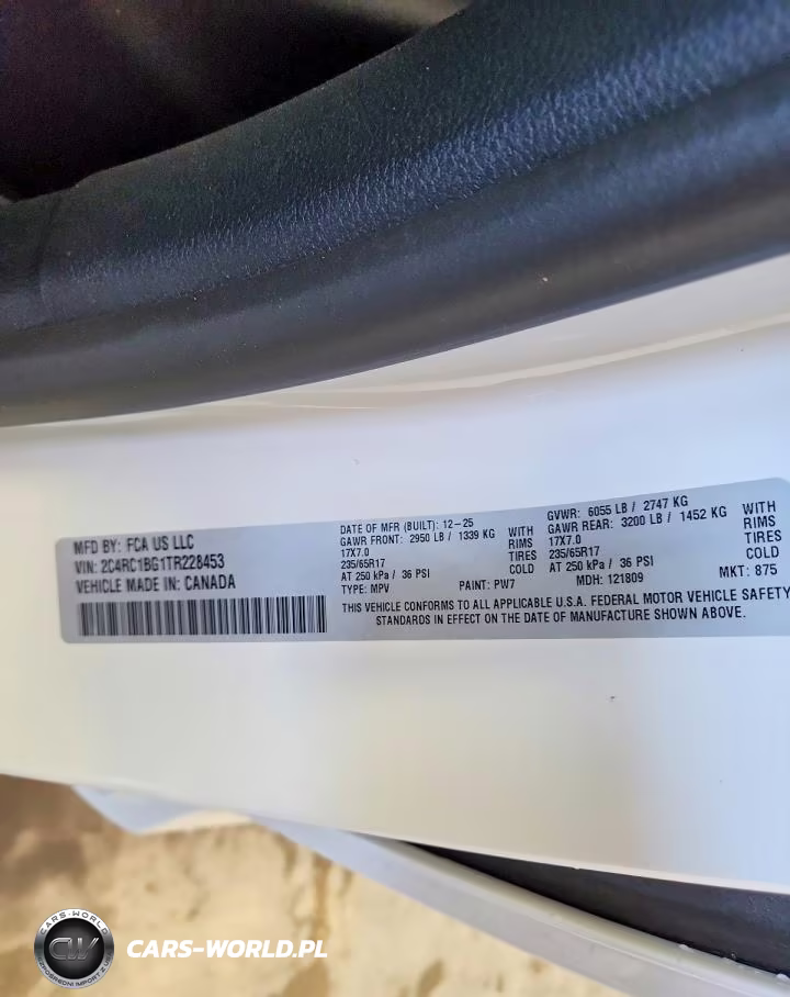 2026 Chrysler Pacifica Select VIN:2C4RC1BG1TR228453 - 13