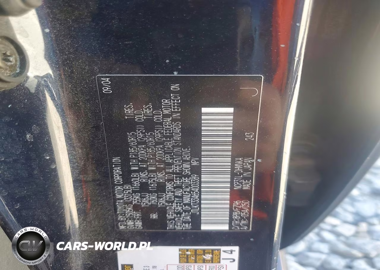 2005 Toyota Scion Xb VIN:JTLKT334654003389 - 12