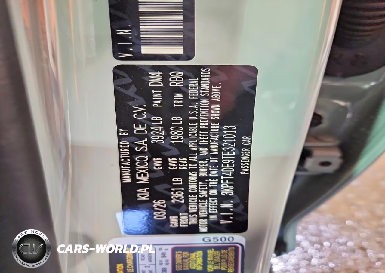 2026 Kia K4 Lxs VIN:3KPFT4DE9TE321013 - 12