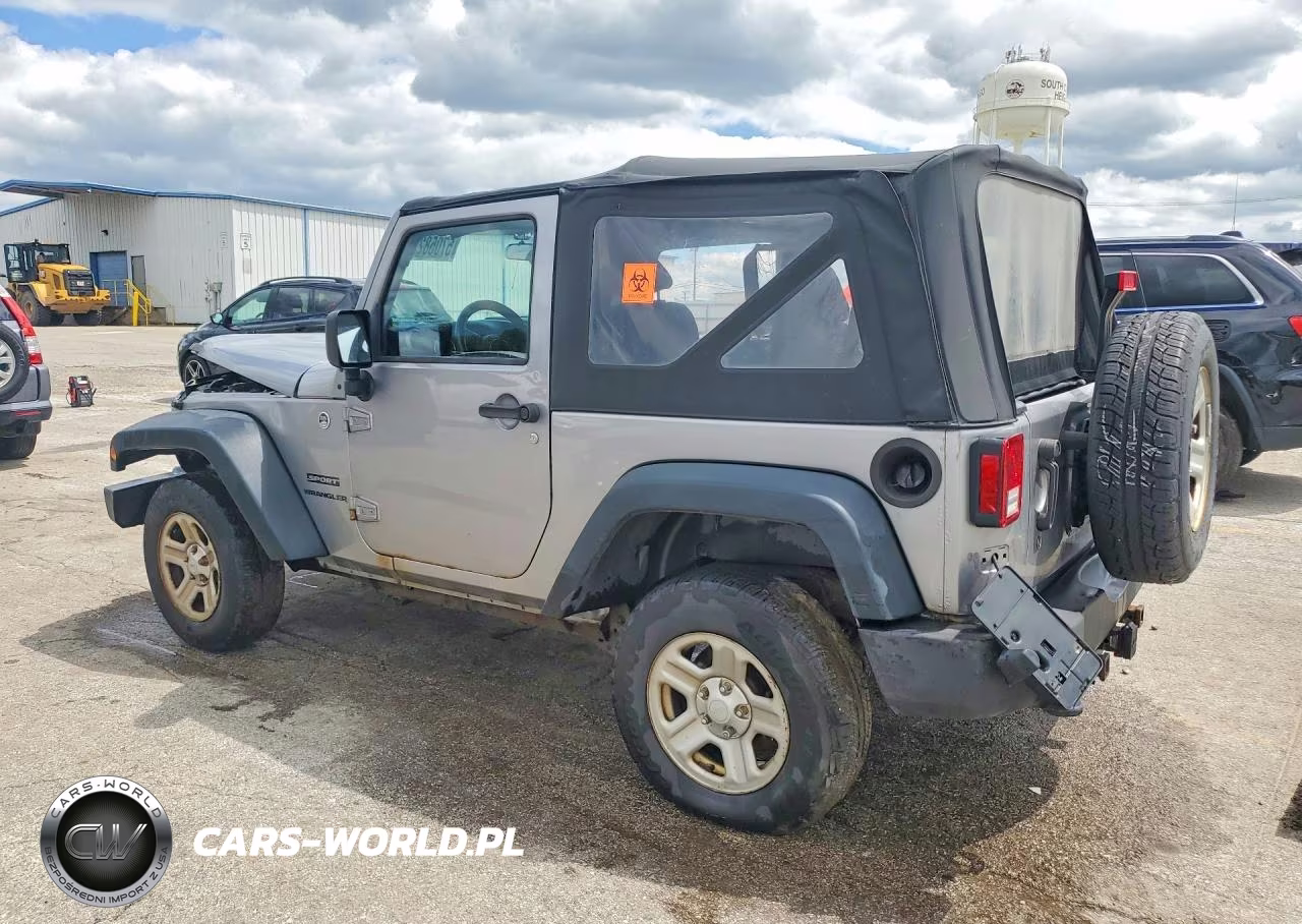 2013 Jeep Wrangler Sport VIN:1C4AJWAGXDL704324 - 2