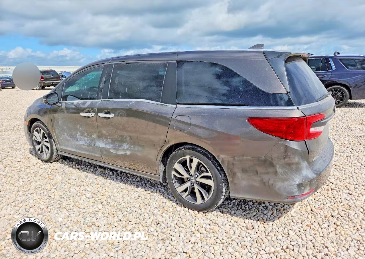 2021 Honda Odyssey Touring VIN:5FNRL6H89MB030729 - 2