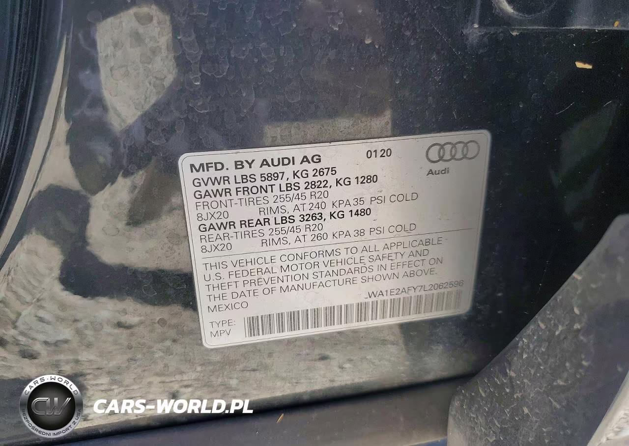 2020 Audi Q5 E Premium Plus VIN:WA1E2AFY7L2062596 - 13