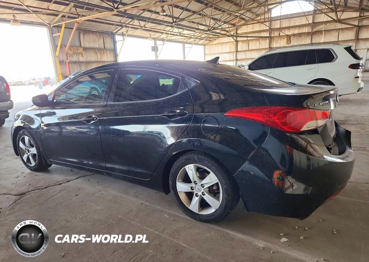 2013 Hyundai Elantra Gls VIN:5NPDH4AE8DH400408 - 2