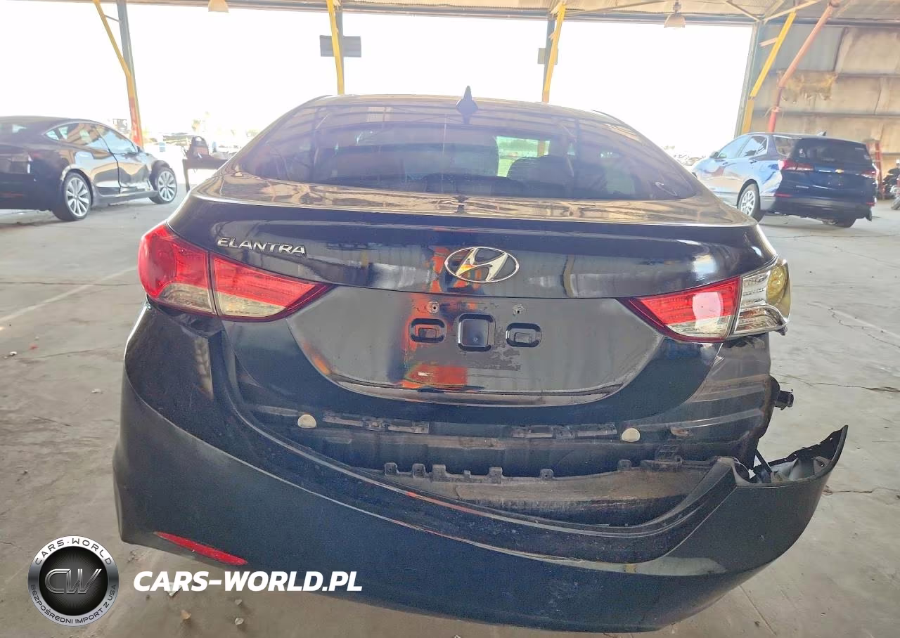 2013 Hyundai Elantra Gls VIN:5NPDH4AE8DH400408 - 6
