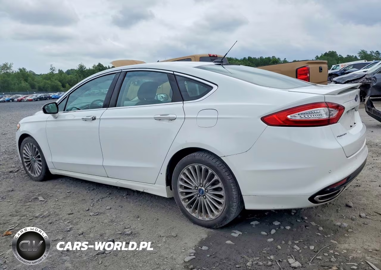 2014 Ford Fusion Titanium VIN:3FA6P0D99ER117846 - 2