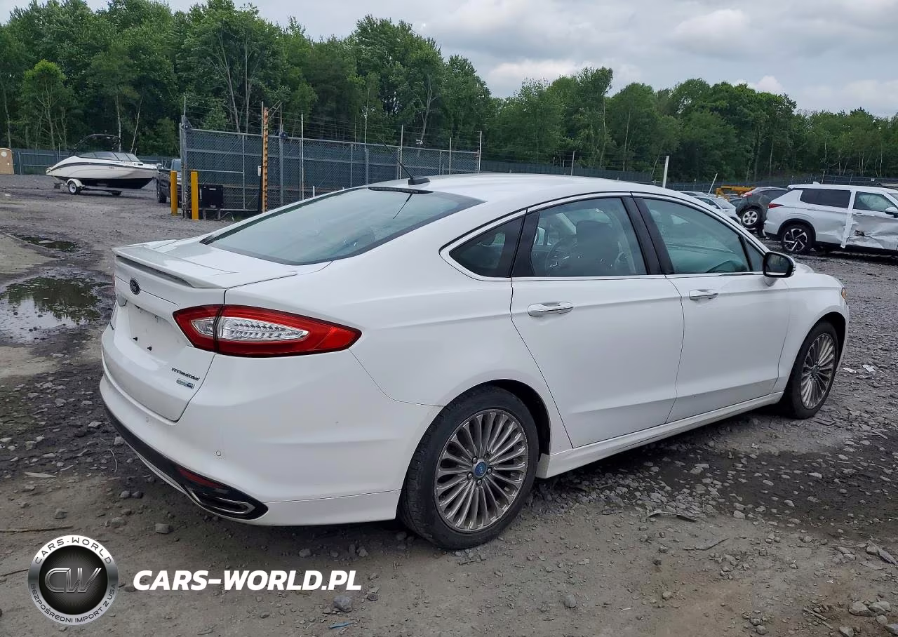 2014 Ford Fusion Titanium VIN:3FA6P0D99ER117846 - 3