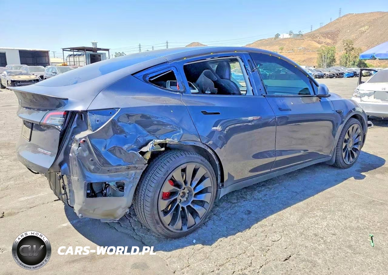 2022 Tesla Model Y VIN:7SAYGDEF6NF491365 - 3