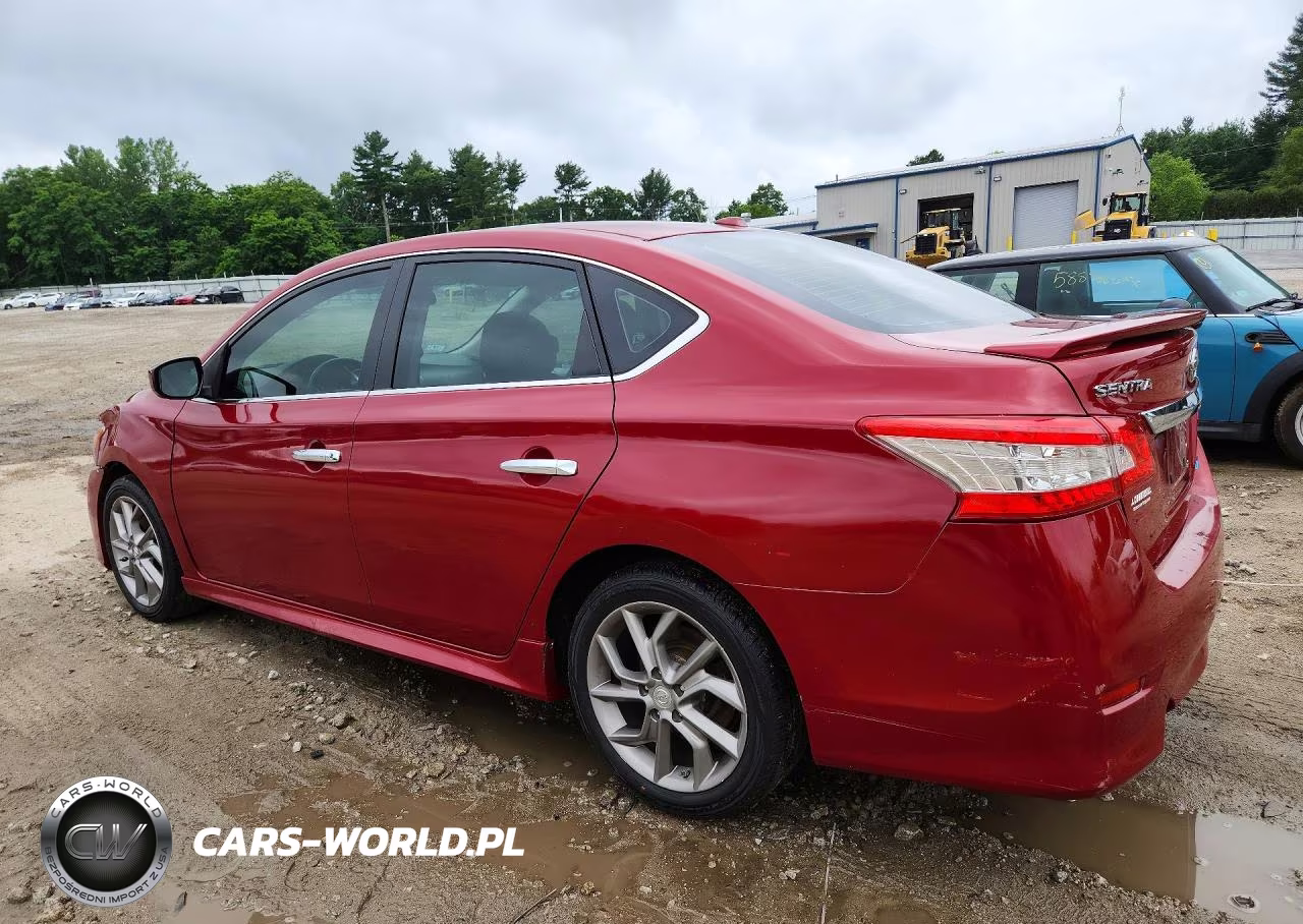2013 Nissan Sentra Sr VIN:3N1AB7APXDL615380 - 2