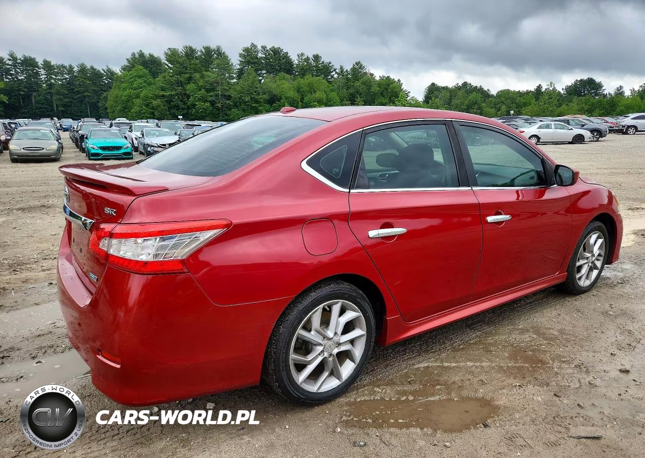 2013 Nissan Sentra Sr VIN:3N1AB7APXDL615380 - 3