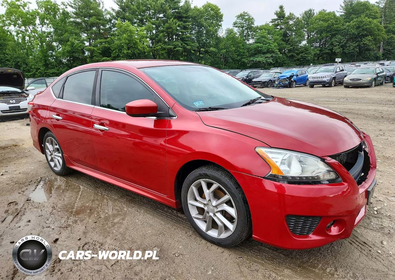 2013 Nissan Sentra Sr VIN:3N1AB7APXDL615380 - 4