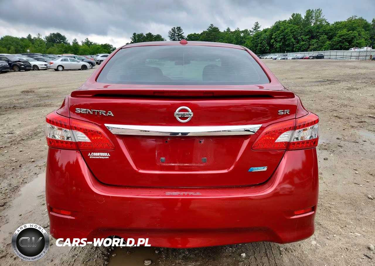 2013 Nissan Sentra Sr VIN:3N1AB7APXDL615380 - 6