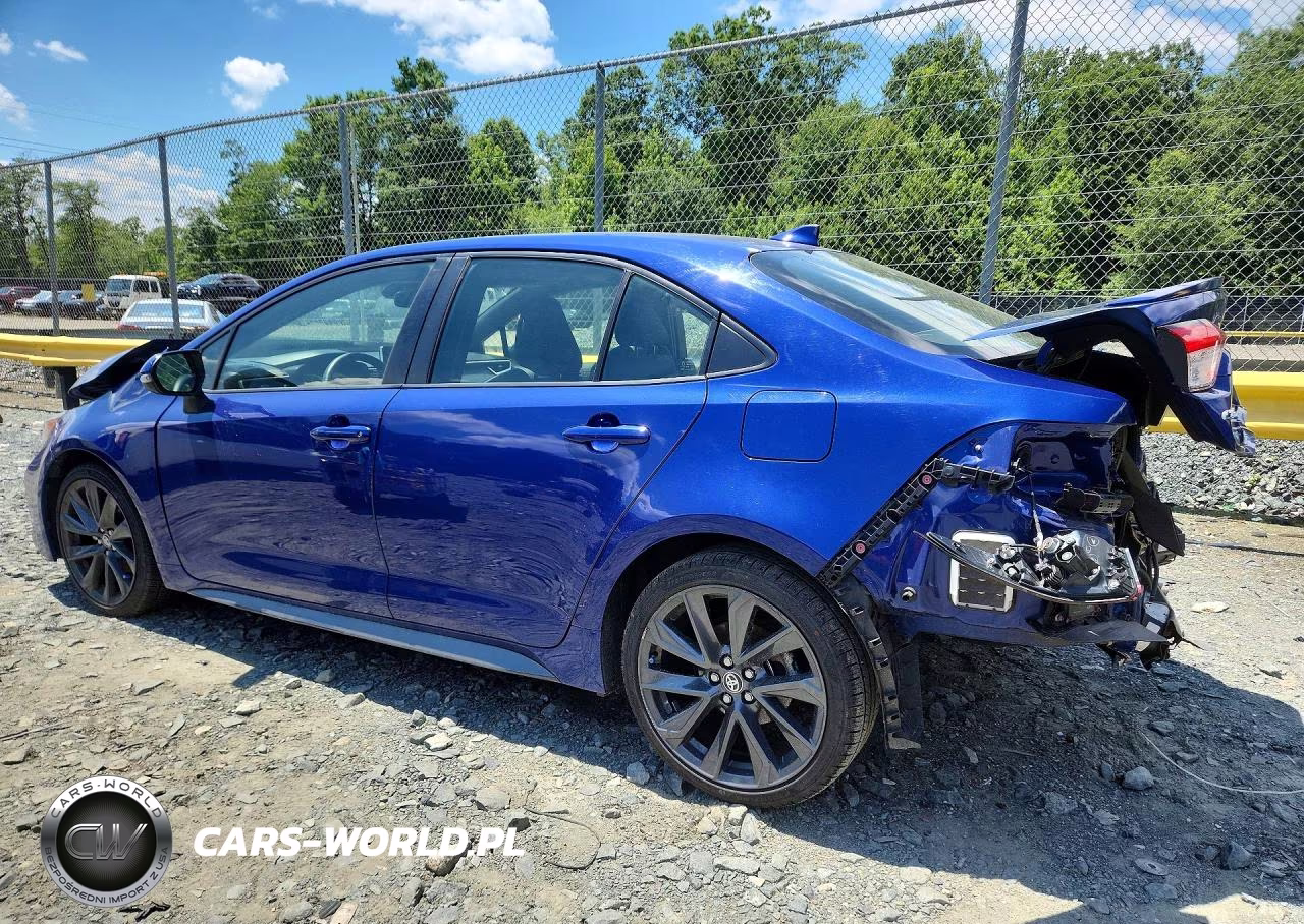 2021 Toyota Corolla Se VIN:JTDP4MCE6MJ057966 - 2