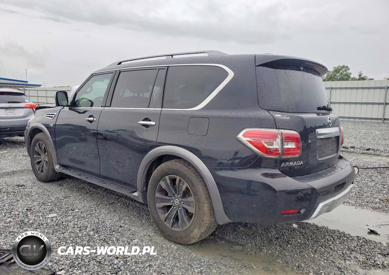 2017 Nissan Armada Platinum VIN:JN8AY2NE7H9707766 - 2