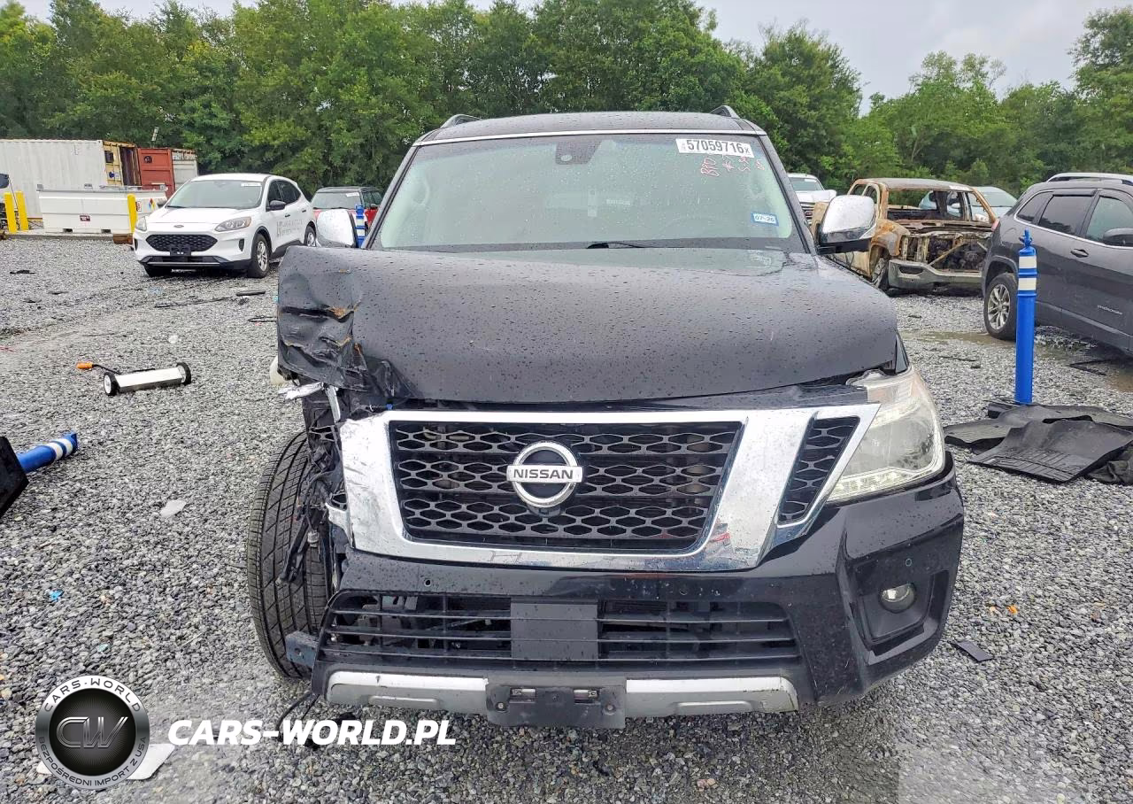 2017 Nissan Armada Platinum VIN:JN8AY2NE7H9707766 - 5