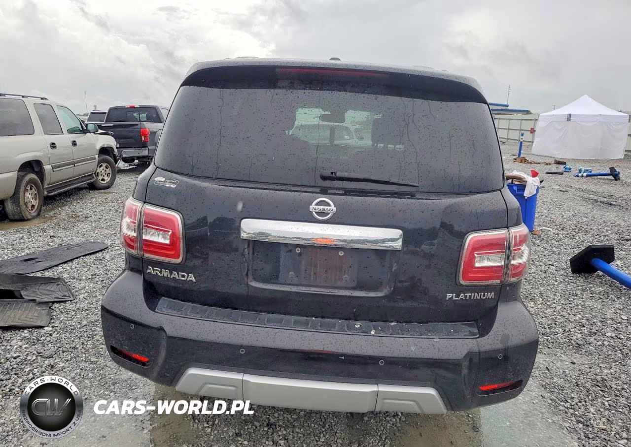 2017 Nissan Armada Platinum VIN:JN8AY2NE7H9707766 - 6